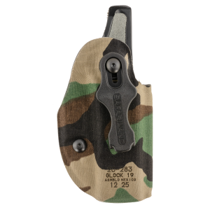 Safariland 20283C991 Species IWB Woodland Camo Compatible w/ Glock 19 Belt Clip Right Hand