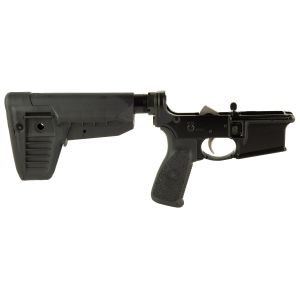 Bravo Company, Complete Lower Receiver, AR-15, Multi Caliber, Anodized Finish, Black, BCM MK2 Recoil Mitigation System, BCM SOPMOD, 7075 T6 Aluminum, Factory Cosmetic Blem