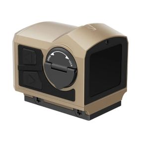 INFITAC Fast Mini Pistol Sight - Tan | Thermal Tech | Touch Screen | Standard RMR Footprint | Auto Brightness