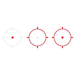 Holosun Ronin 507 COMP – Red Dot Sight, 32 MOA Circle & 2 MOA Dot, Black