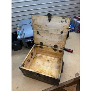 Czechoslovakian Army (Communist era) Wooden Ammo Box - Army Green