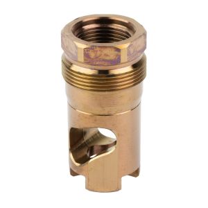 Rearden, RPB, Muzzle Brake, 5/8X24, Thread Pitch, .375 Bore Size, Atlas/Atlas XL/Plan B Compatible, Heat Treat Finish, Gold