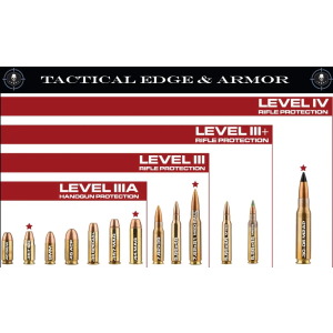 Tactical Edge & Armor Dauntless T3350 Level III/RF1 AR500 Steel Plates