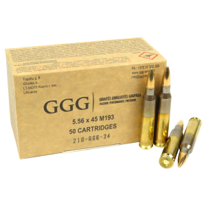 GGG M193 5.56x45mm 55gr 
