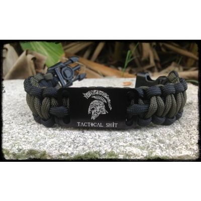 550 Survival Bracelet with Removable Handcuff Key Buckle