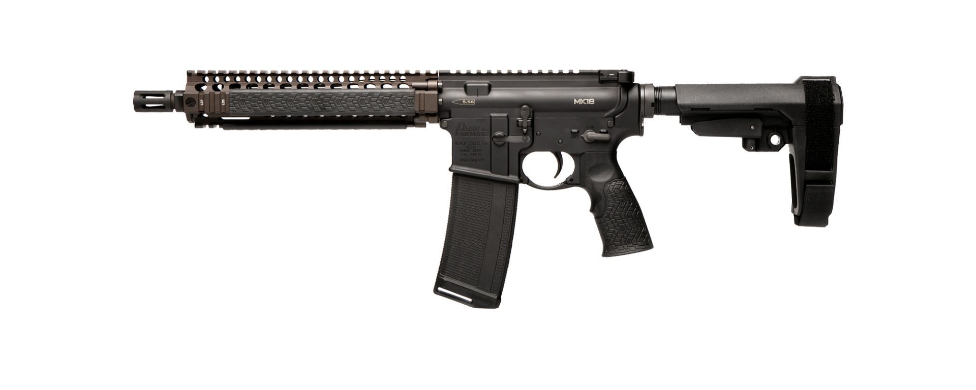 Daniel Defense DDM4 MK18 Pistol (FDE) – .223 Rem | 5.56 NATO | 10.3