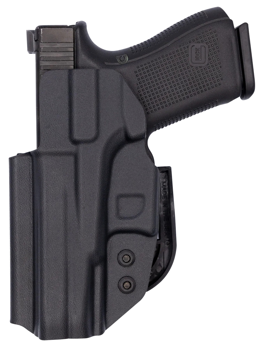 C&G Holsters 0008100 Covert IWB Black Kydex Belt Clip Fits Glock 19/23