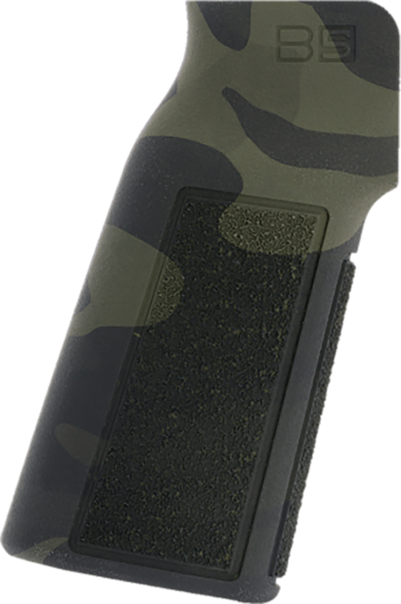 B5 Systems Type 22 P-Grip, Black Multicam Aggressive Polymer, Increaded Vertical Grip Angle w/ No backstrap