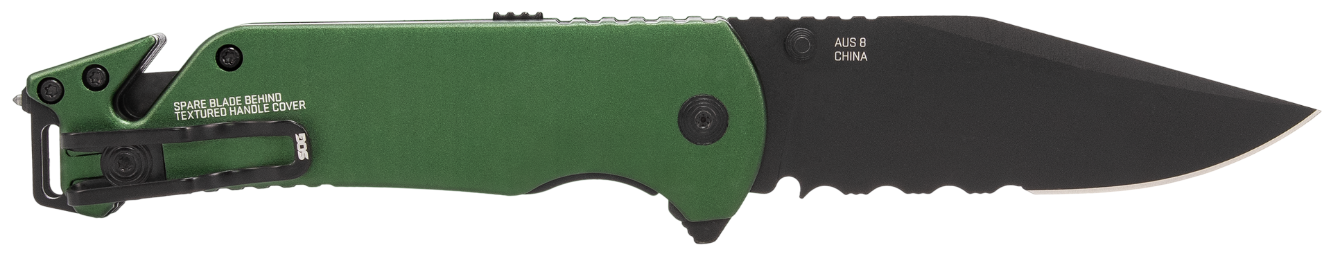 SOG Escape ATK 2.0 EDC Folding Knife, 3.4