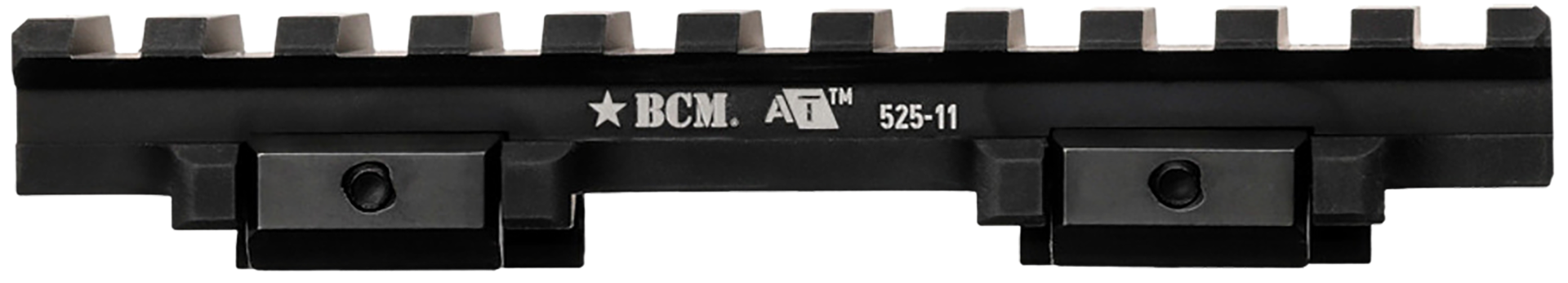 BCM A/T Optic Riser Black Anodized 11 Slots