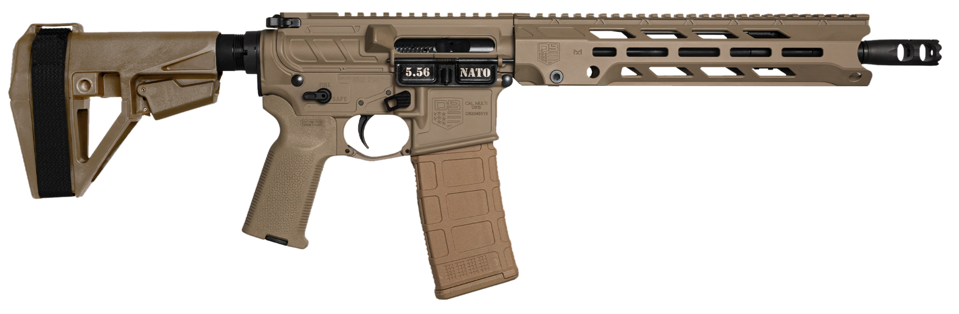 Diamondback DB15 Obsidian DB1984K061 – 5.56 NATO, 11.50