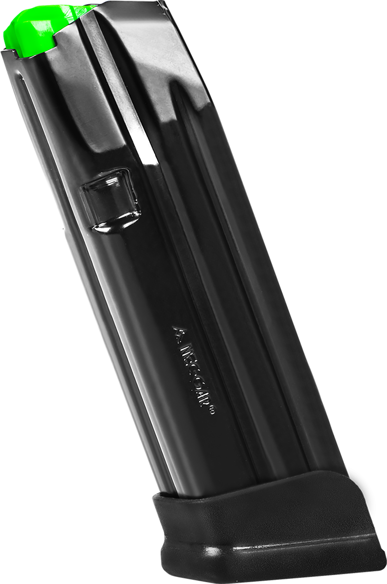 Mec-Gar 18-Round Magazine for Glock 19 – 9mm, Black Steel/Polymer, Model MGG191800A