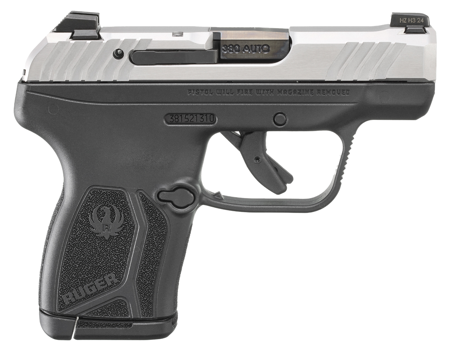 Ruger LCP Max .380 ACP Compact Pistol, 10+1, 2.80