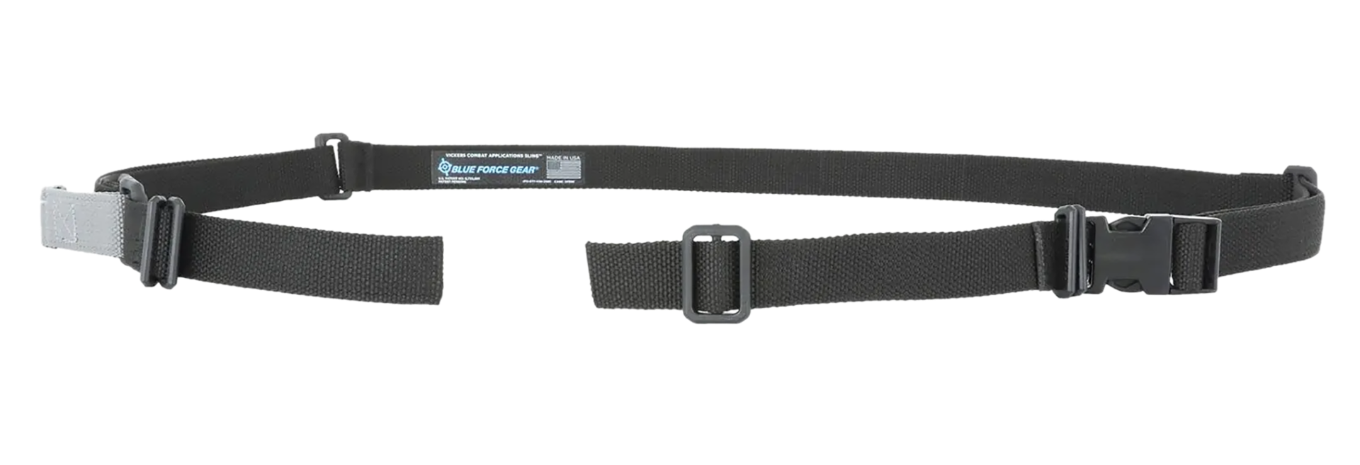 Blue Force Gear VCAS125AABK Vickers Standard Sling Black Cordura 54
