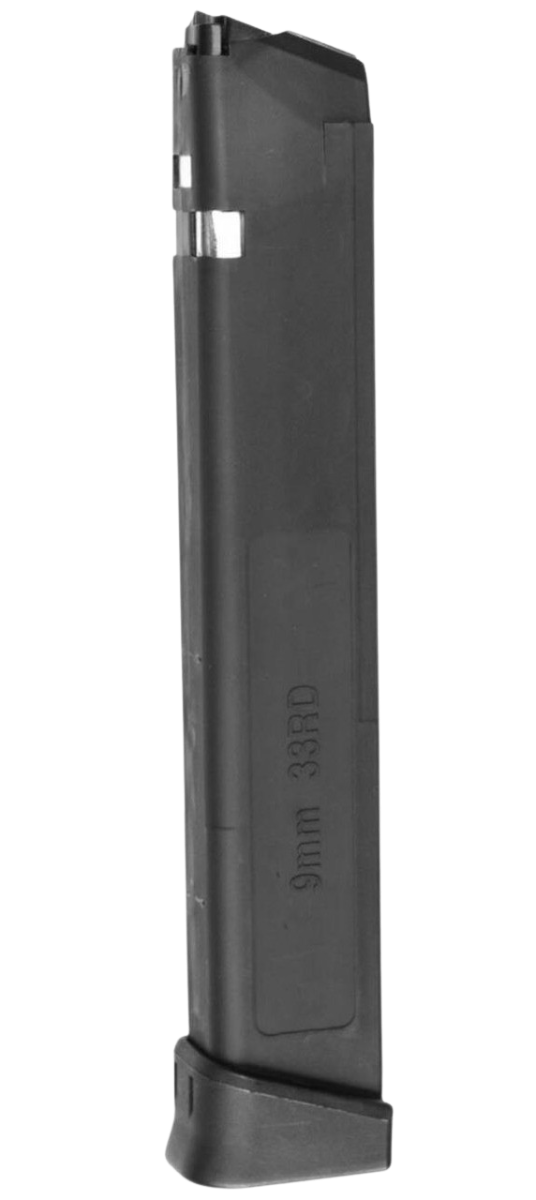 Global Ordnance LLC 850003223063 Global Ordnance Black 33rd 9mm Luger Glock Style