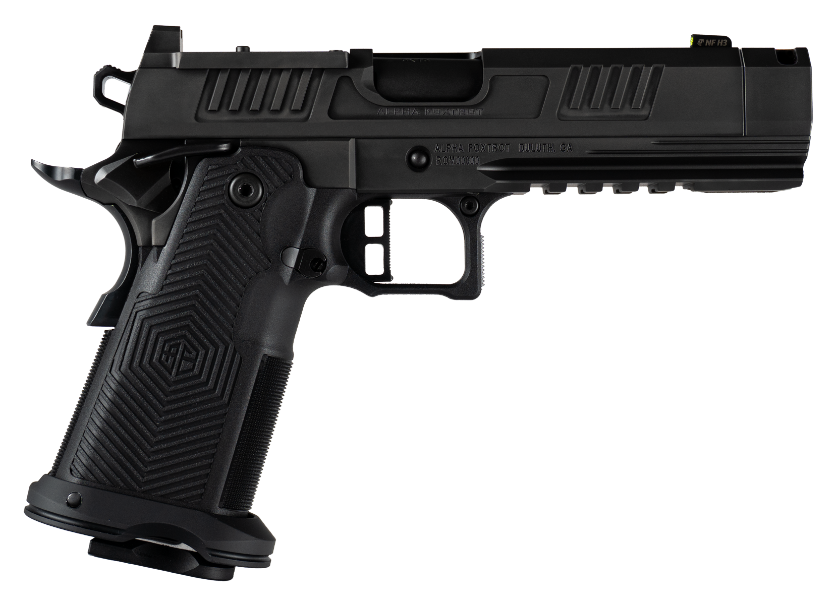 Alpha Foxtrot AF1911 Romulus Compact 9mm 20+1 Optic-Ready Pistol