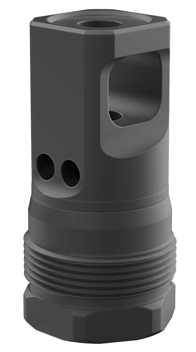 Breek Arms BRK4430 Echo Single Port Plan B Black Nitride Steel 1/2