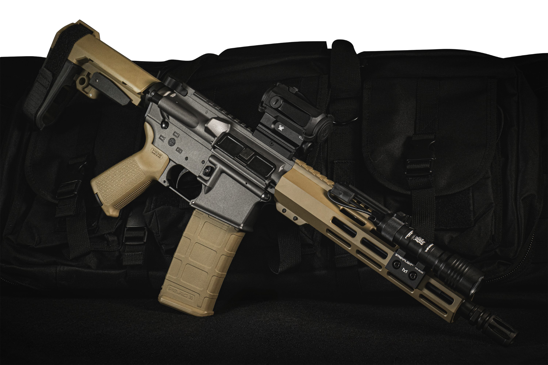 Shark Coast Tactical Tumbleweed Bundle 5.56 NATO AR Pistol 10.5 Inch