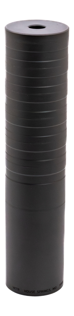 White Label Armory Fenix 9mm Suppressor, Black, Stainless Steel