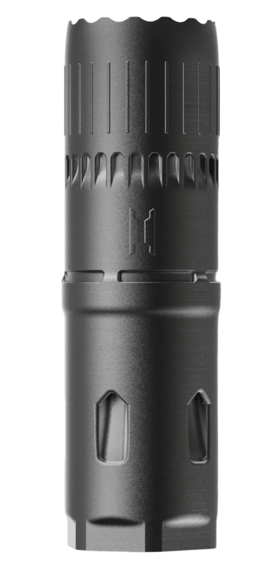 Ambient Arms 5.56i Mini EXO Suppressor, 5.56 NATO, Matte Black, Inconel