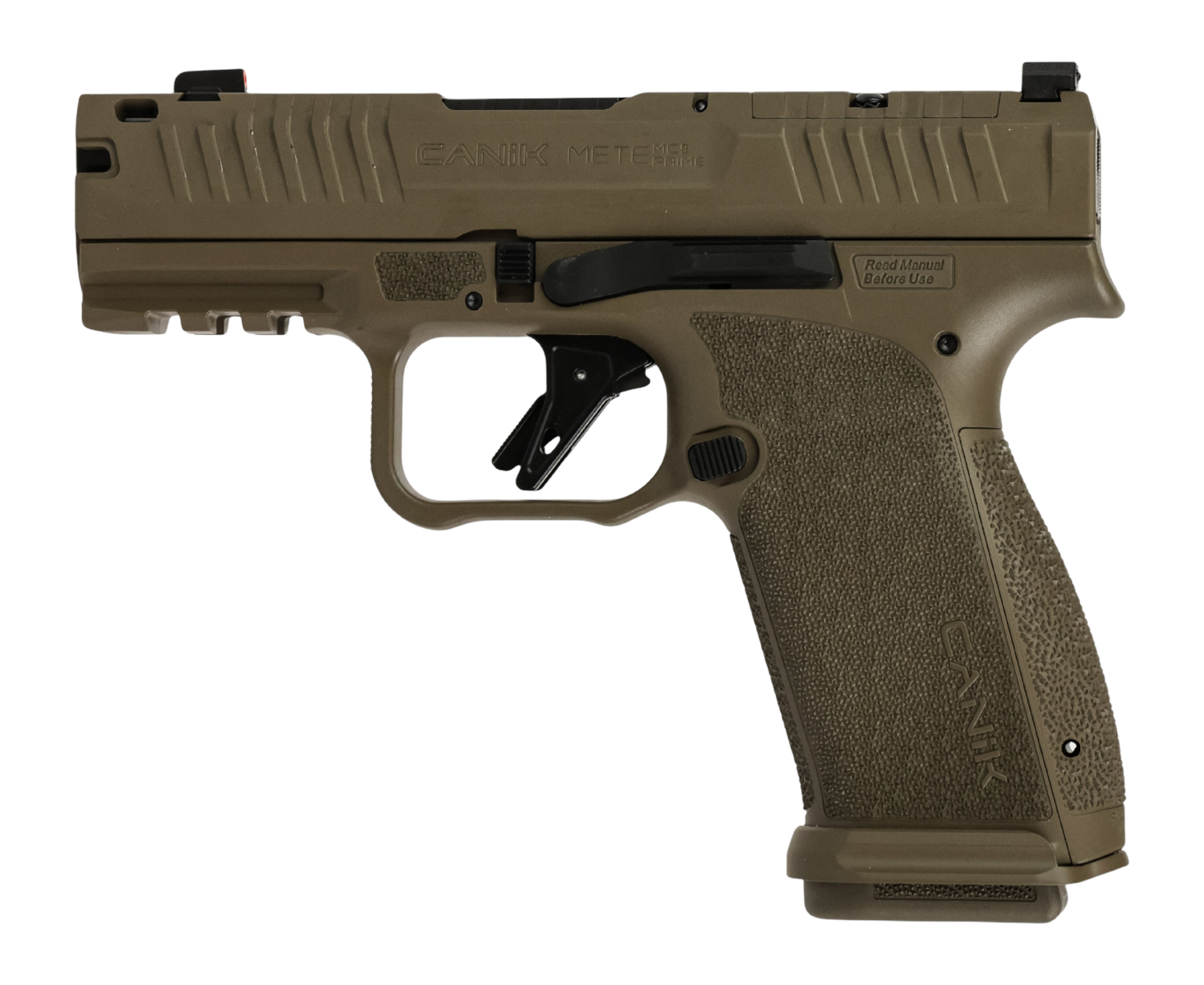 Canik Mete MC9 Prime 9mm 17+1 Optic Ready Compensated FDE Pistol