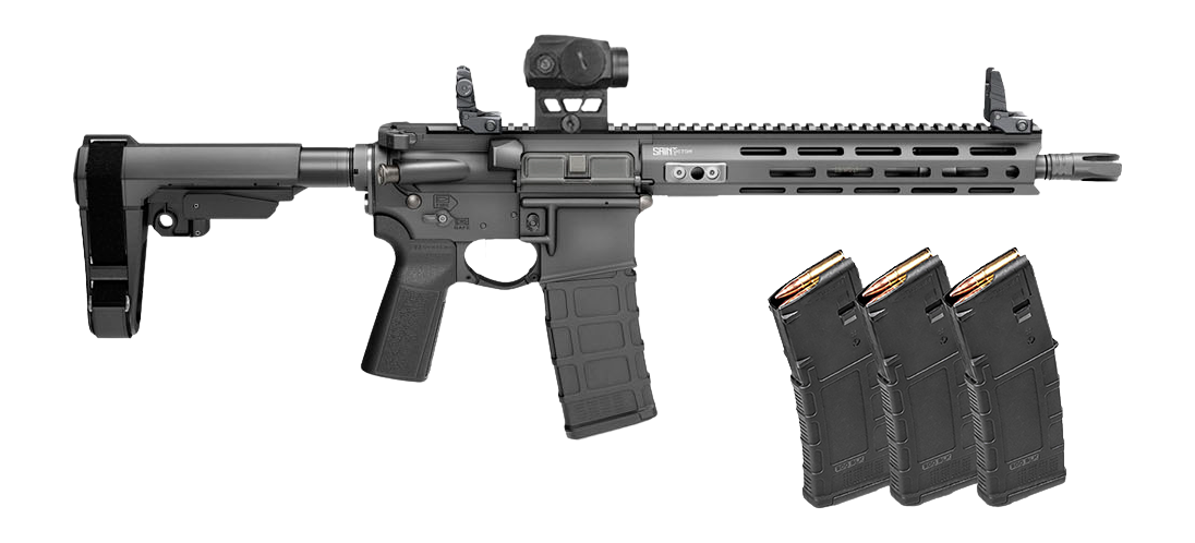 Springfield SAINT Victor V2 5.56 NATO Pistol, 11.5 Inch Barrel, SBA3 Brace, M-LOK