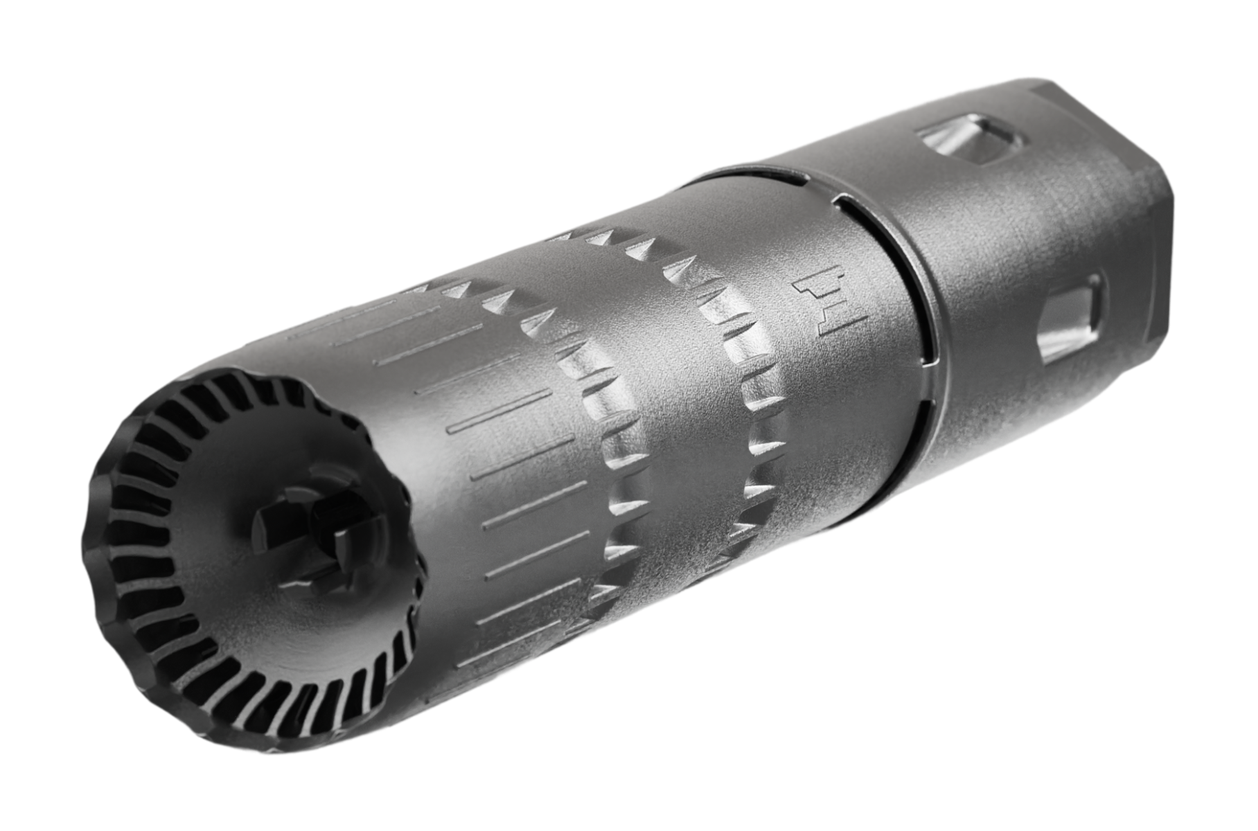 Ambient Arms EXO Suppressor, 7.62mm, Matte Black, Inconel