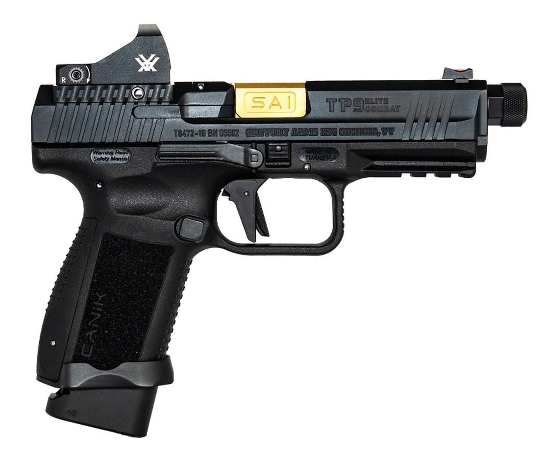 CANIK TP9 Elite Combat Executive Pistol - Black | 9mm | 4.73
