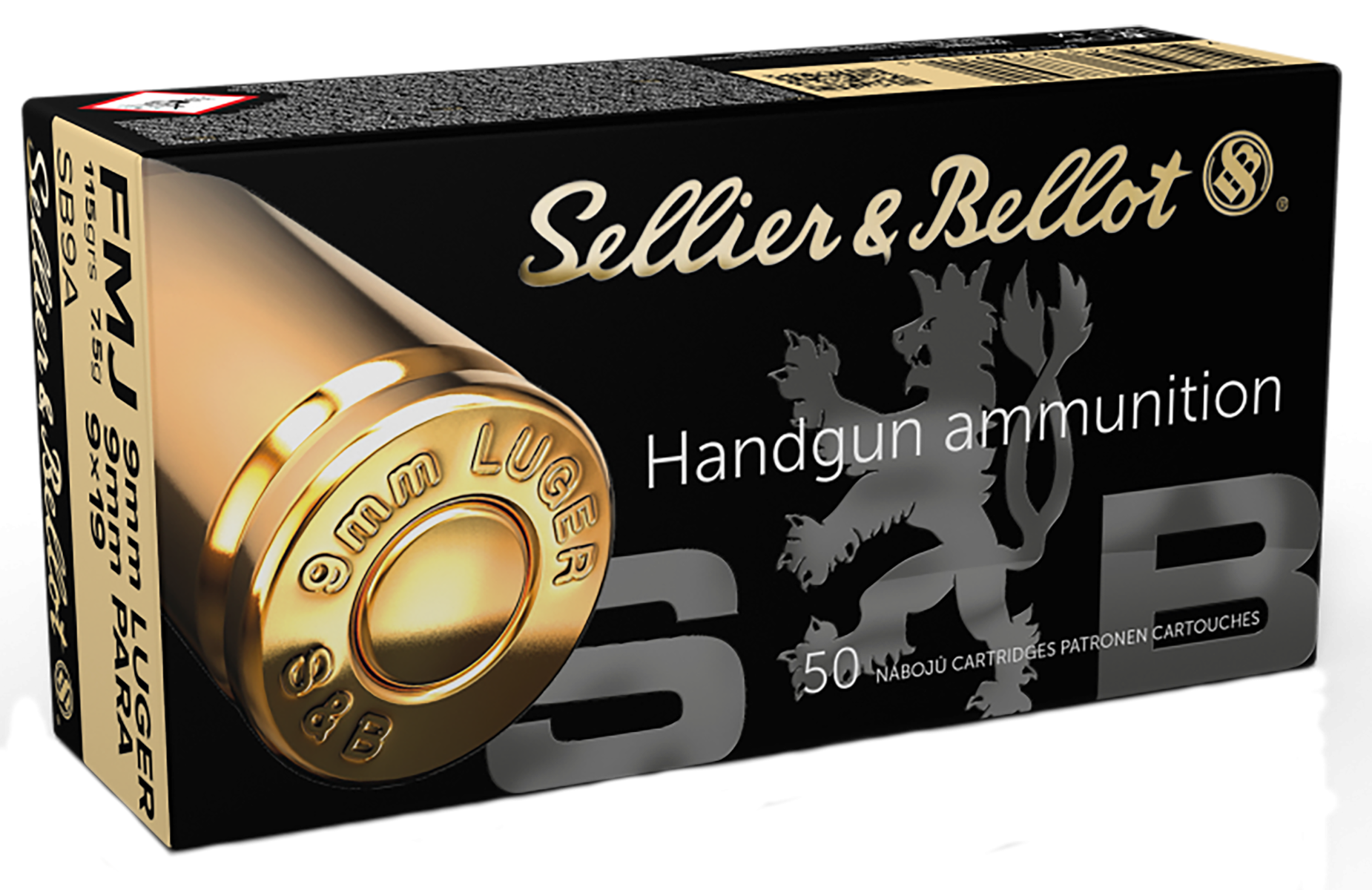 Sellier & Bellot 9mm 115gr FMJ