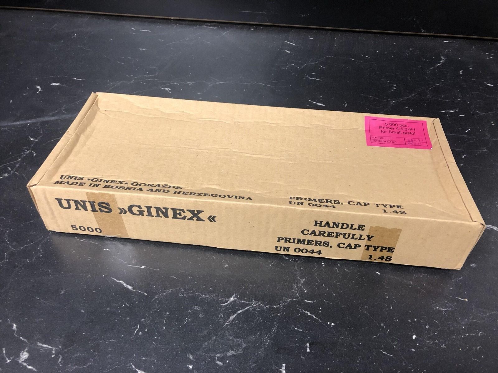 Ginex Small Pistol Primers – Reliable Primers for 9mm / .38 / .380 Reloading