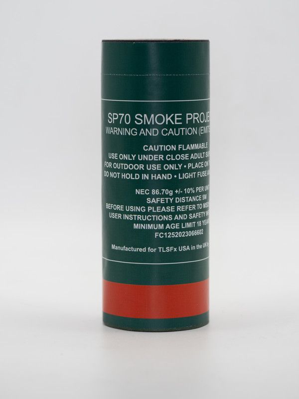 TLSFx USA SP70 Smoke Grenade – Long-Duration, High-Output Tactical Smoke