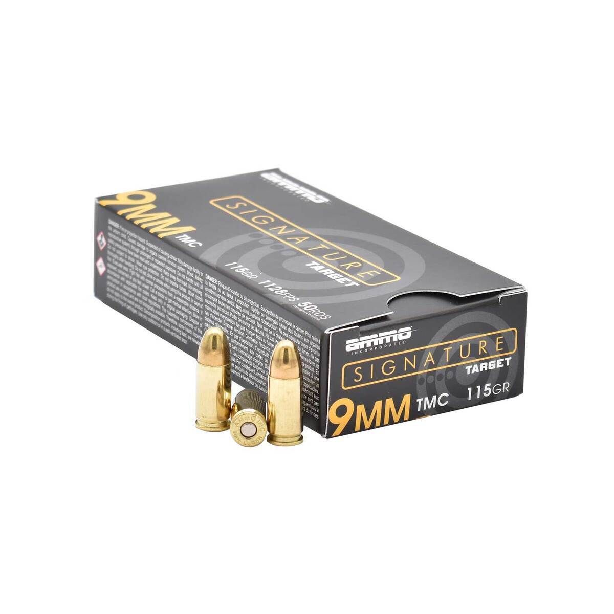 Ammo Inc 9mm 115gr TMC