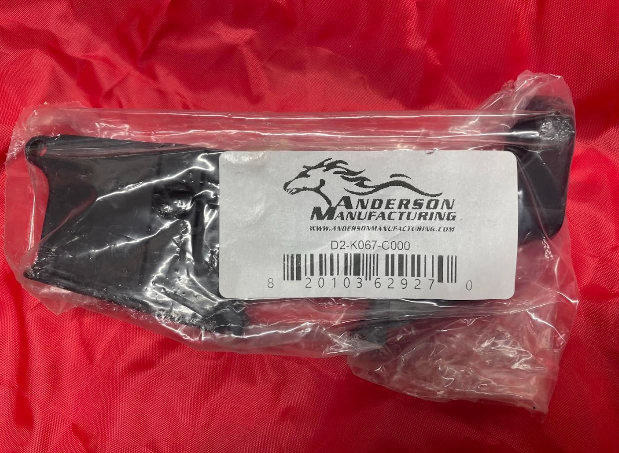 Anderson AM-15 80 Percent Forged AR Lower — 7075-T6 Aluminum · Black Anodized