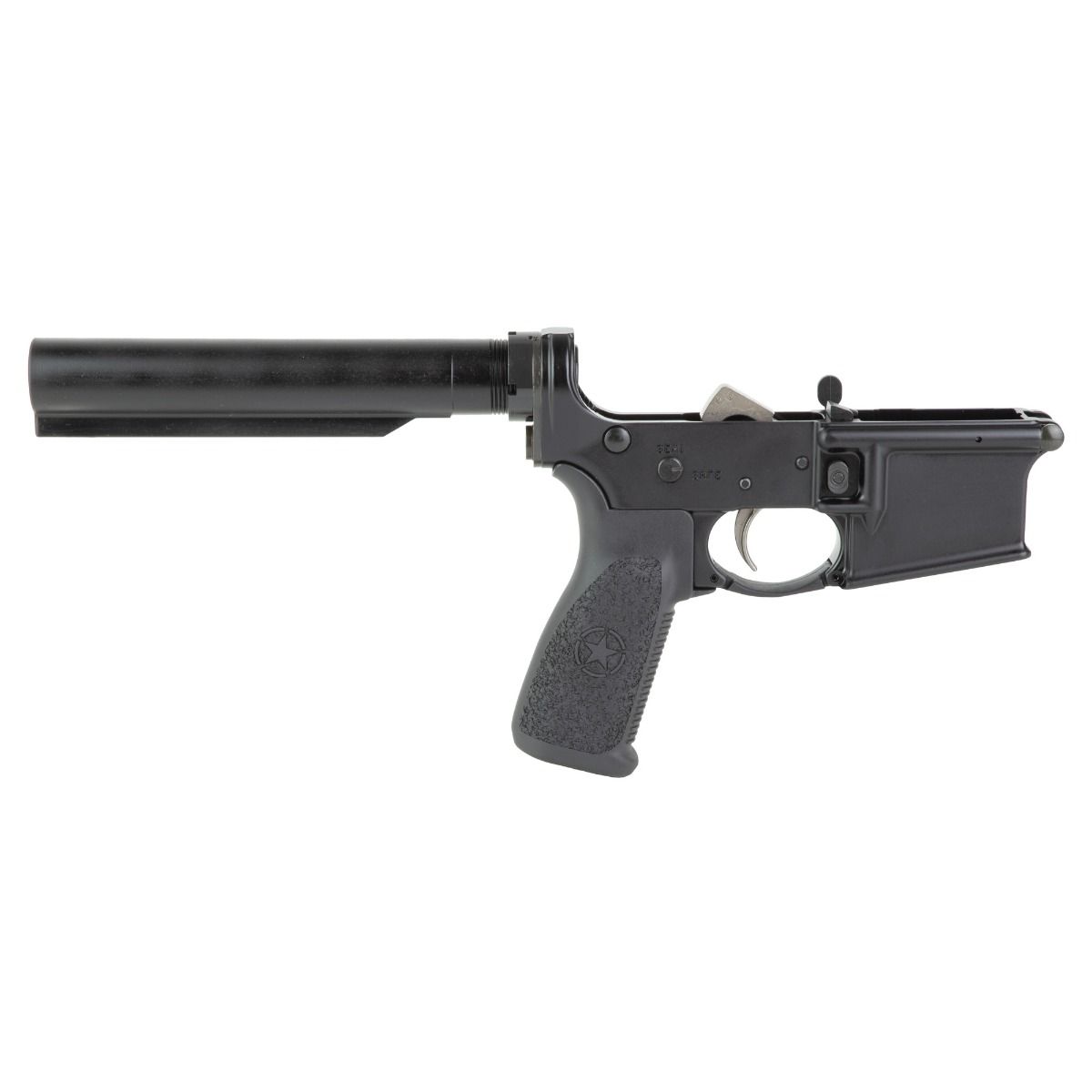 Bravo Company, Complete Lower Receiver, AR-15, Multi Caliber, Anodized Finish, Black, MK2 Receiver Extension, 7075 T6 Aluminum, Factory Cosmetic Blem