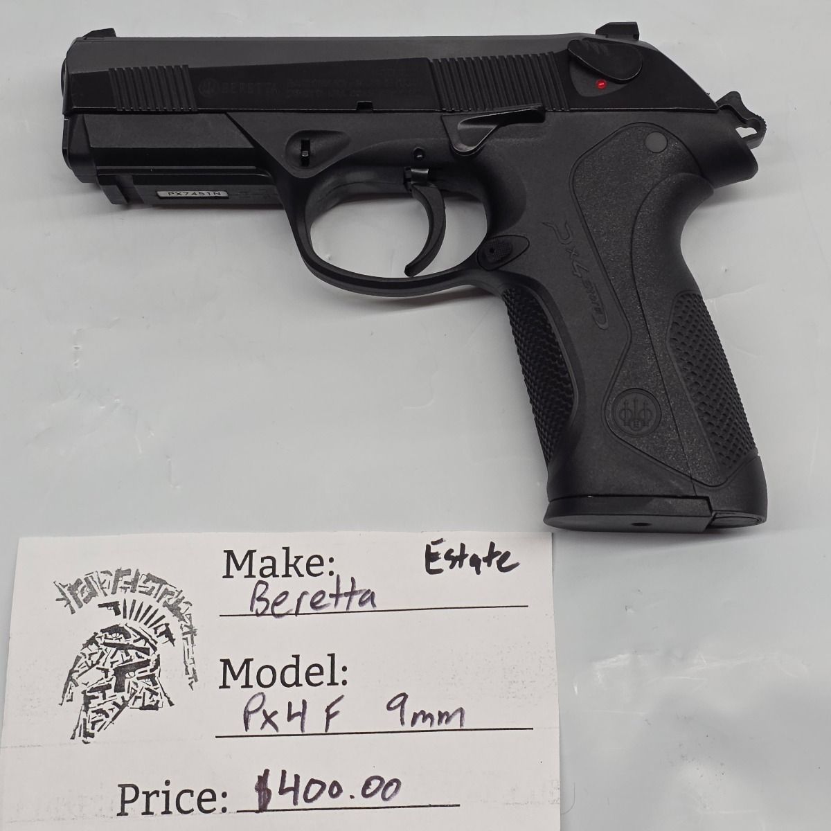 USED Beretta PX4 Storm Type F · 9mm · Full Size · 17 Rounds · 4