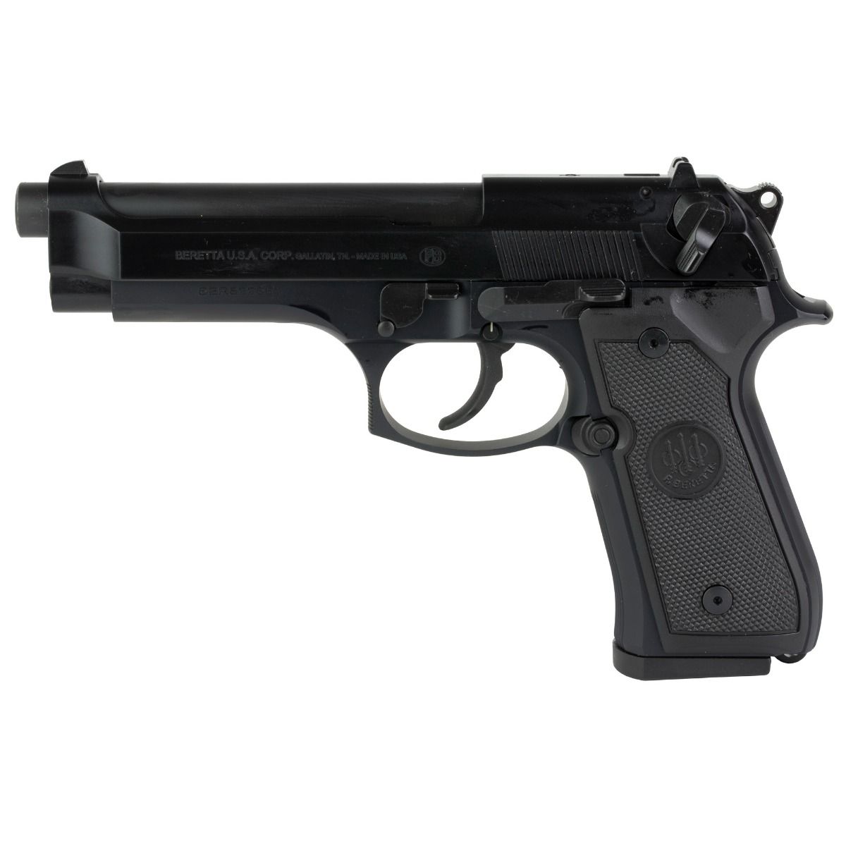 Beretta, 92FS, Double Action/Single Action, Semi-automatic, Metal Frame Pistol, 9MM, 4.9