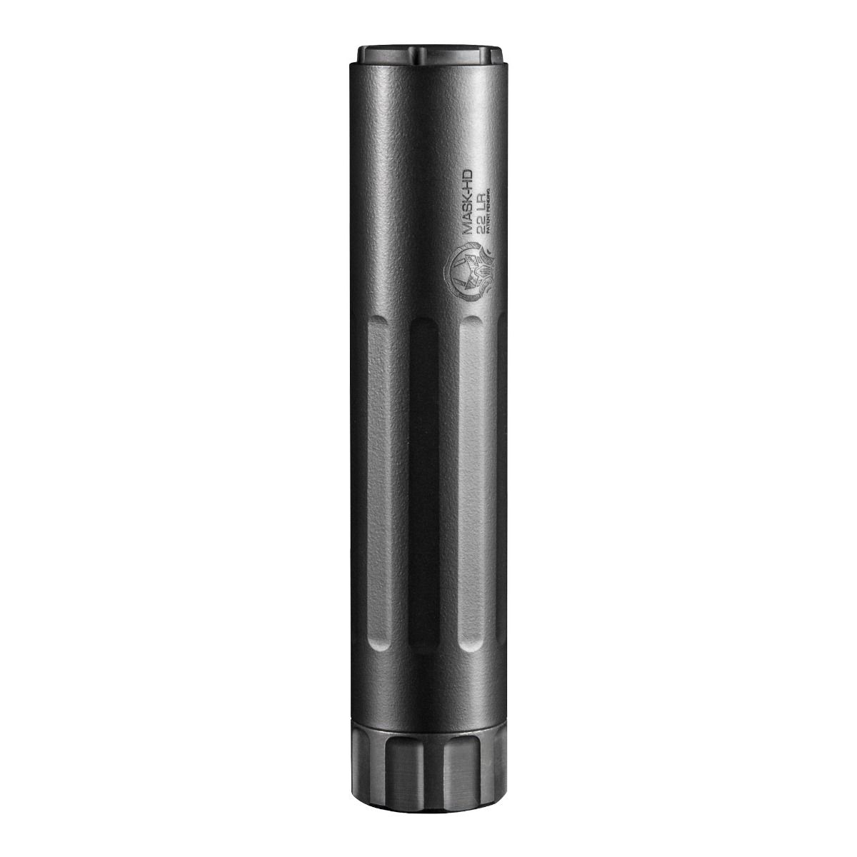 Dead Air Mask-22 Suppressor 22LR 5.1 Inch 1/2x28 Titanium Black
