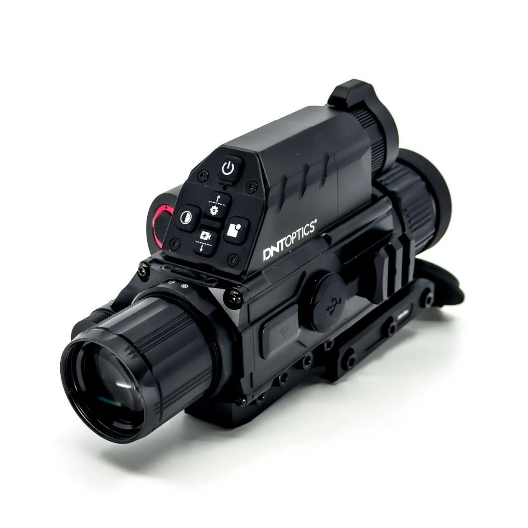 DNT Optics ThermNight TNC225R – ThermNight Thermal & Night Vision Multispectral Scope with Laser Rangefinder and Ballistic Calculator
