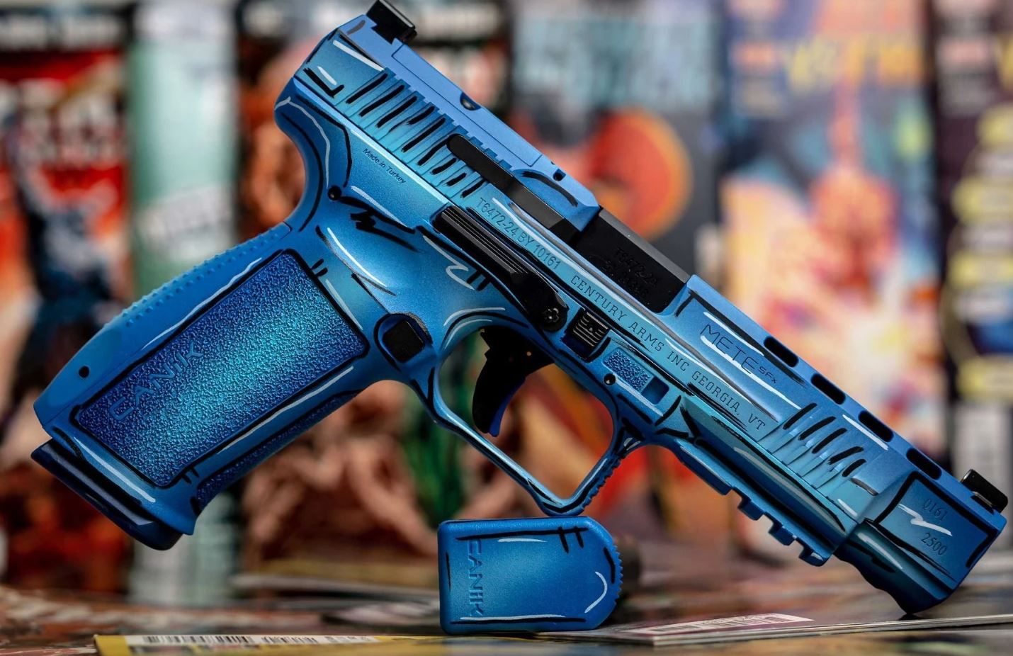 Canik METE SFX Sketch – 9mm, Full-Size, Striker-Fired, 3.19