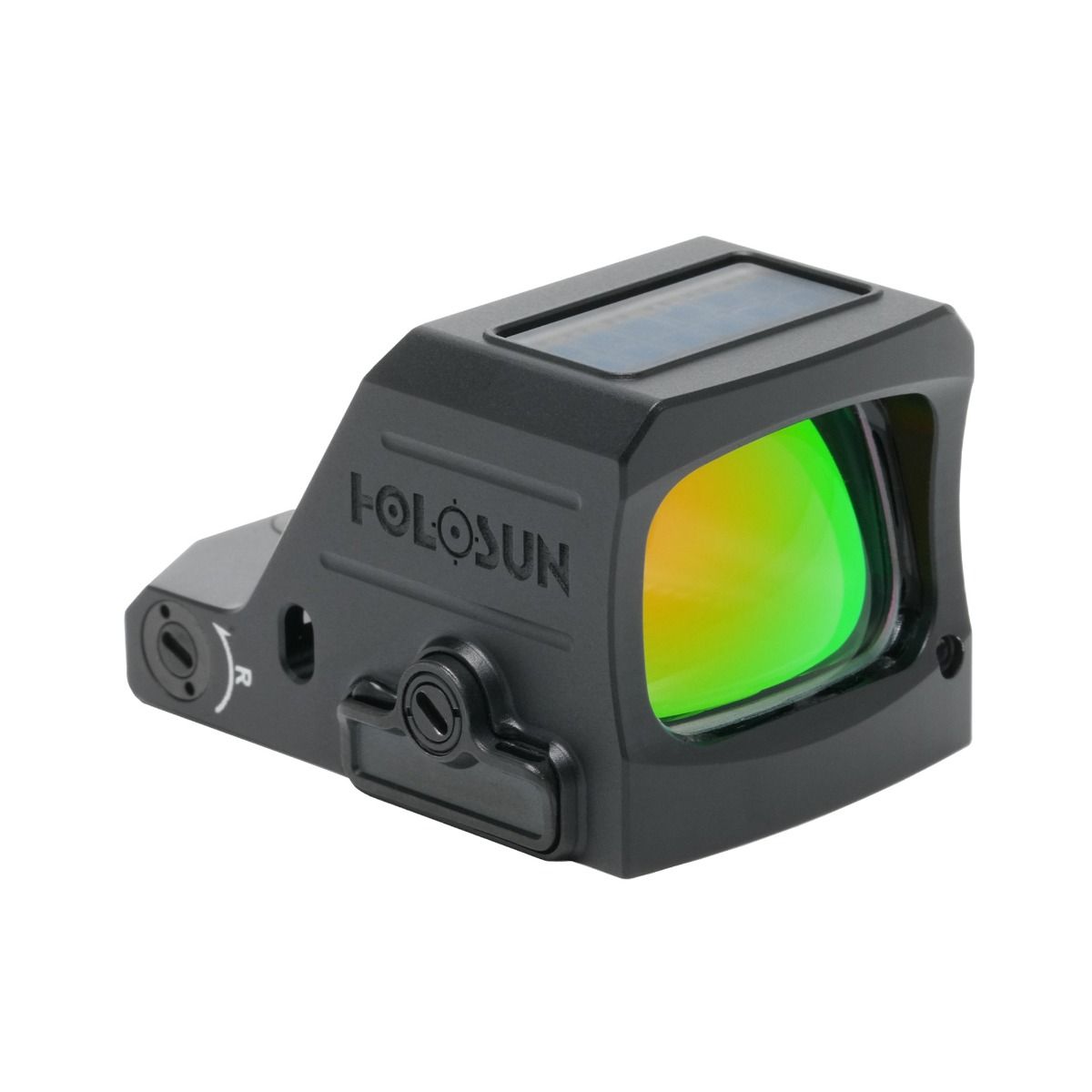 Holosun Technologies, 507COMP X3, Green Dot, Open Pistol Sight, 2 MOA Dot with 32 MOA Circle, RMR Footprint, 1X Magnification, Anodized Finish, Black