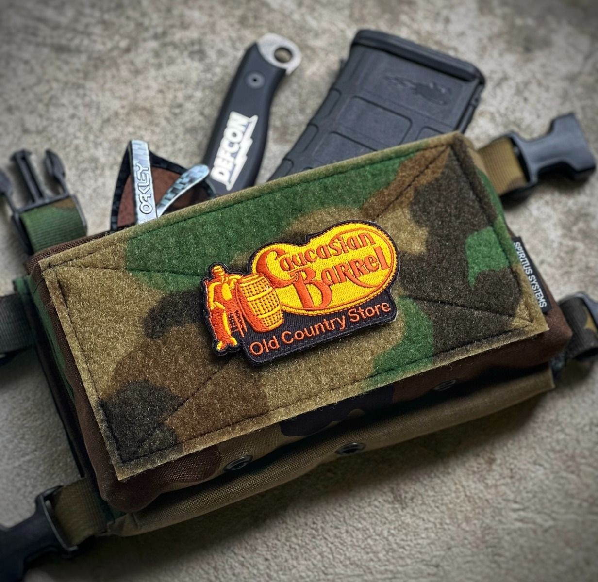 Caucasian Barrel Patch