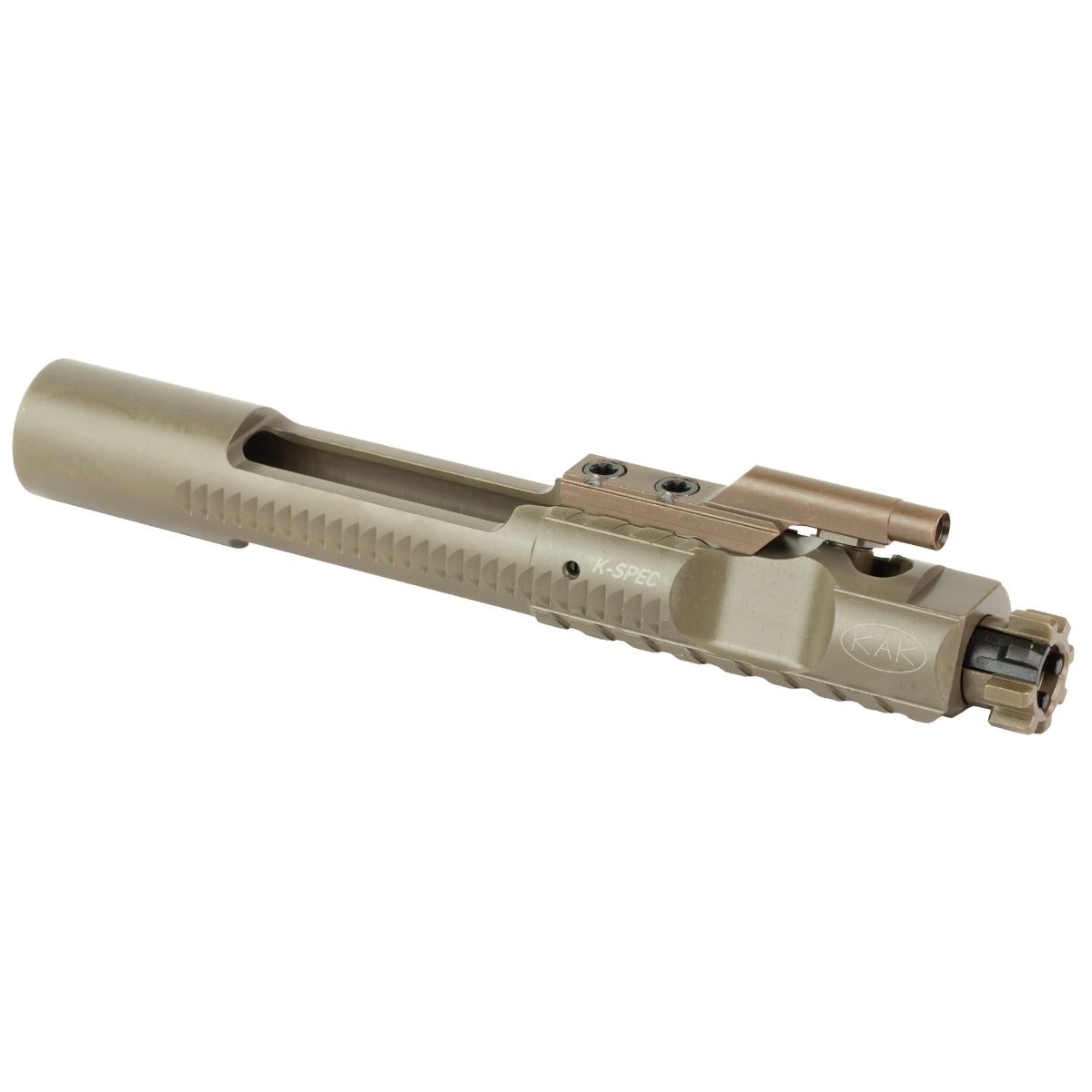 KAK Industry K-SPEC Enhanced Bolt Carrier Group, AR-15, 5.56 NATO / 300 Blackout, FDE PVD