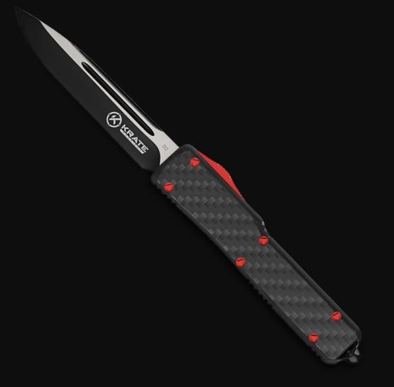 Krate Tactical Carbon Fiber OTF Knife