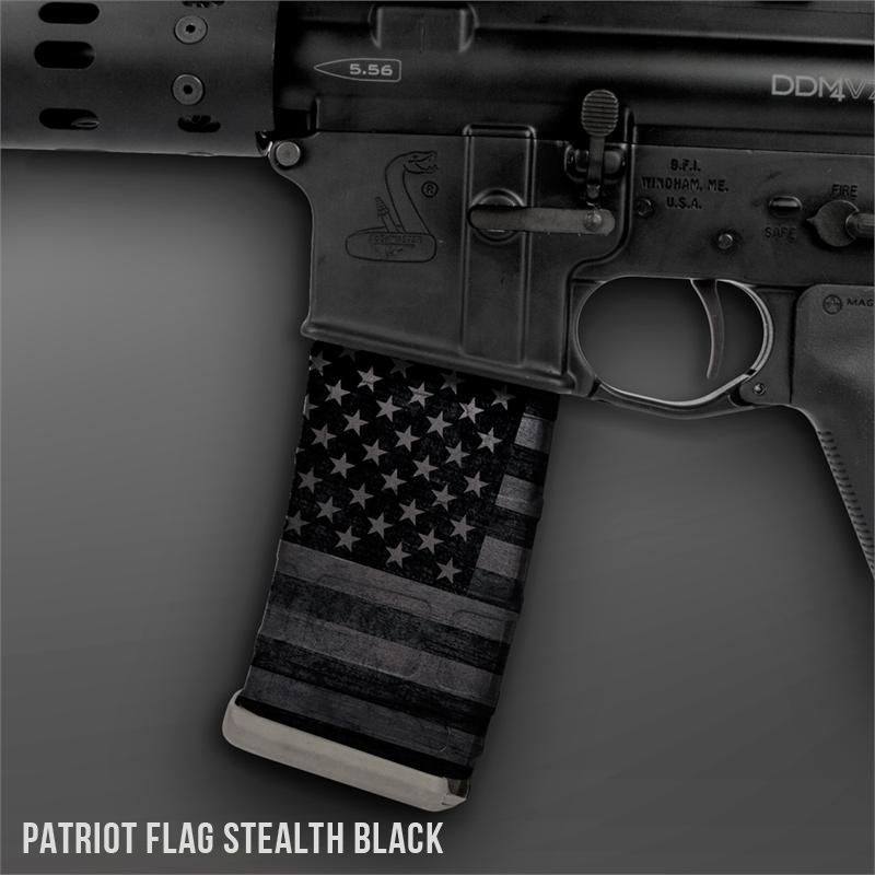 Patriot Flag Stealth Black
