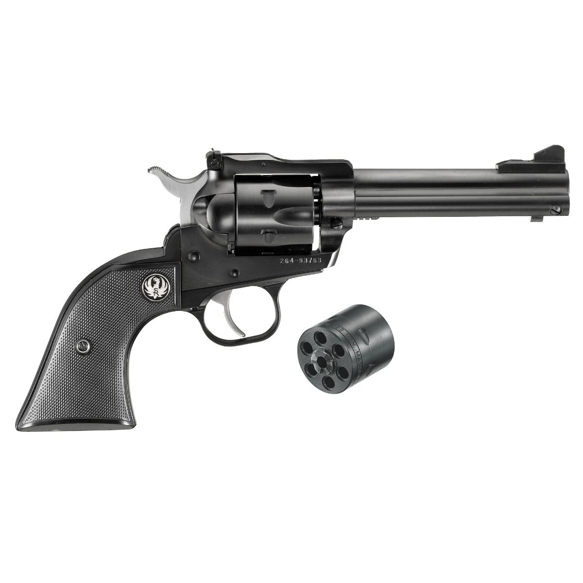 USED Ruger, Single-Six Convertible, Single Action Only, Revolver, 22LR/22 WMR, 4.6