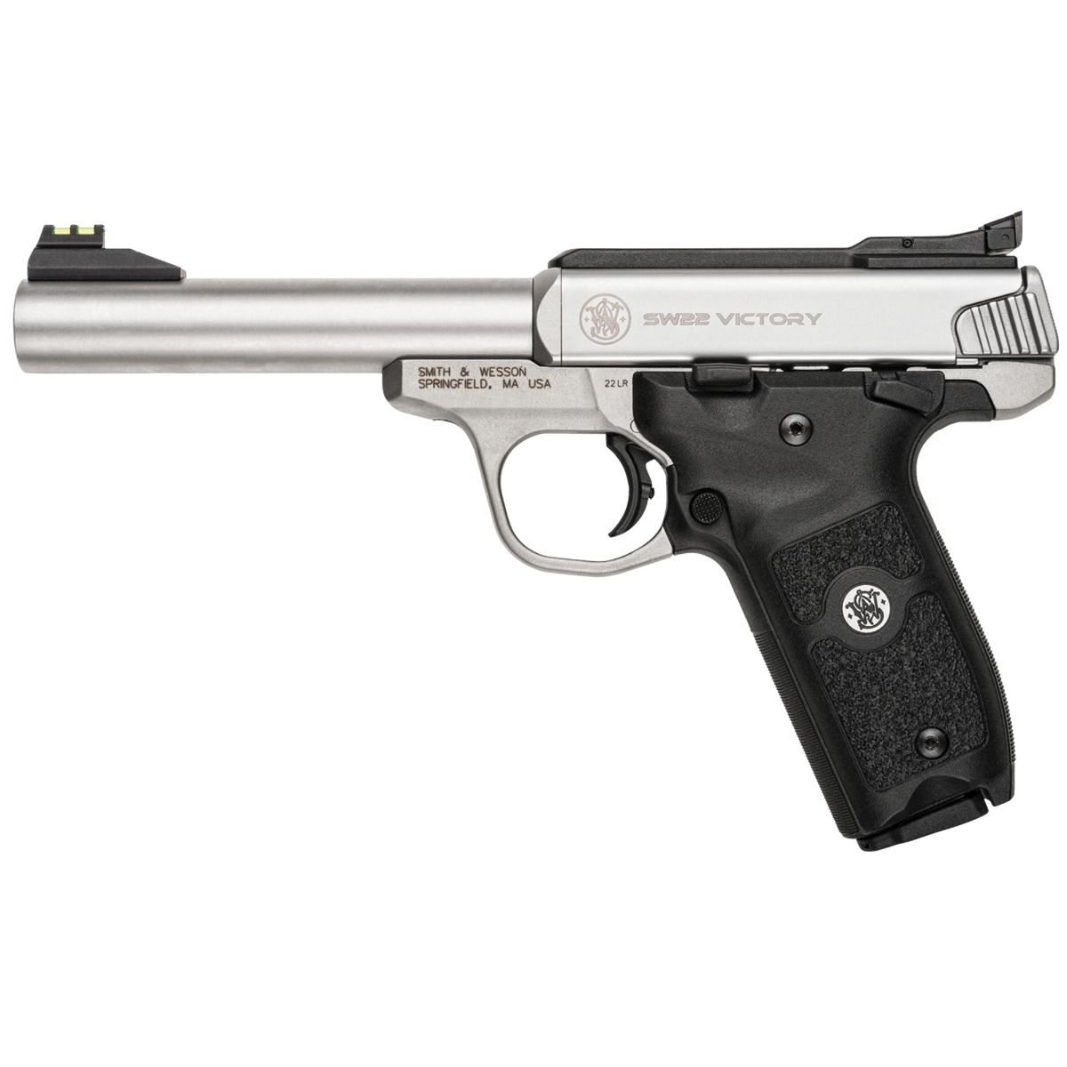 USED Smith & Wesson, SW22 Victory, Single Action Only, Semi-Automatic, Metal Frame Pistol, Full Size, 22LR, 5.5