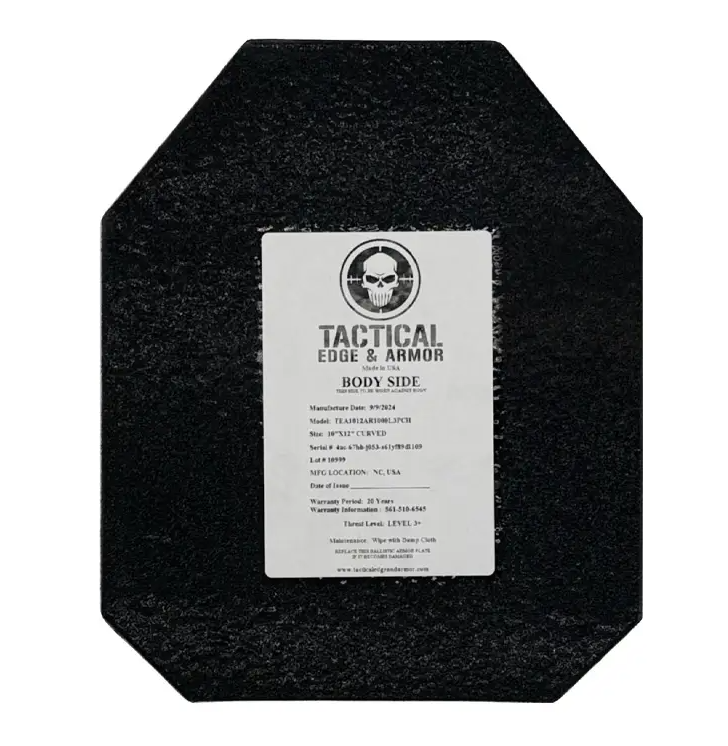 Tactical Edge & Armor Dauntless T3350 Level III/RF1 AR500 Steel Plates