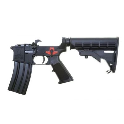 Franklin Armory M4-BLR Complete AR15 Lower, Black, BFSIII Binary Trigger Installed, M4 Buttstock