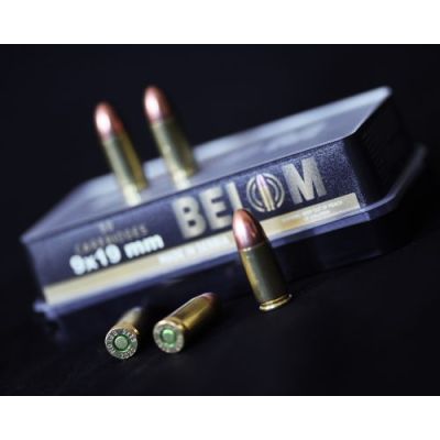Belom 124gr Brass Case 9mm