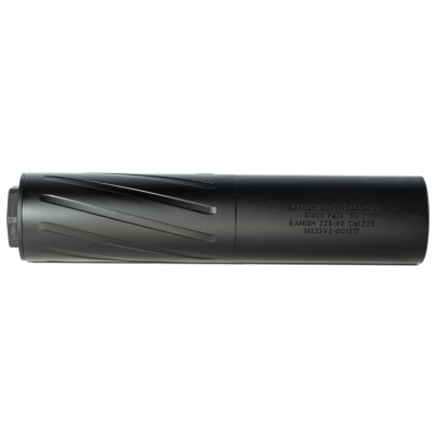 BANISH Varmint 223K Suppressor, .223 Remington, Titanium, Black